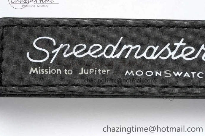 0308 Speedmaster Misson To Jupiter 1:1 Best Edition Brown Dial On Nylon Strap Quartz Breathable 7857